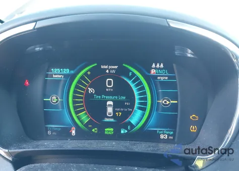 2016 Chevrolet Volt Premier из США, поврежденный, VIN 1G1RD6S55GU120878